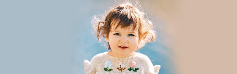 Little cute baby girl